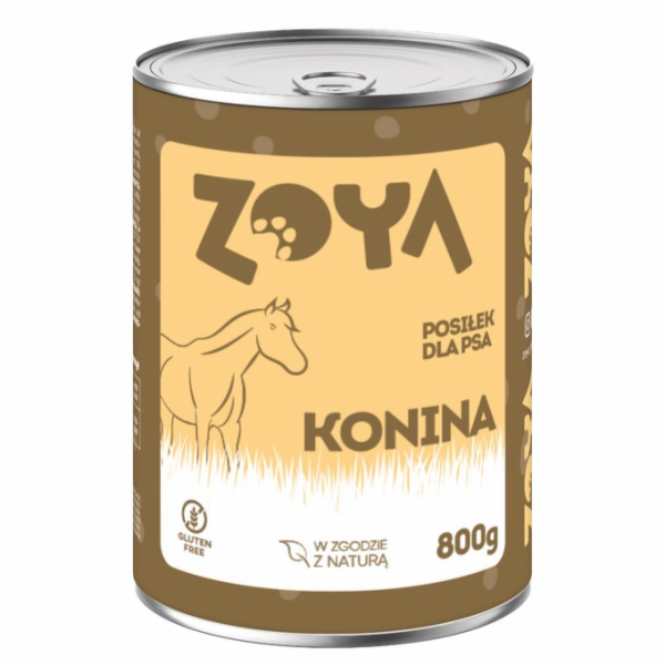 ZOYA Horse - vlhké krmivo pro psy - 800g