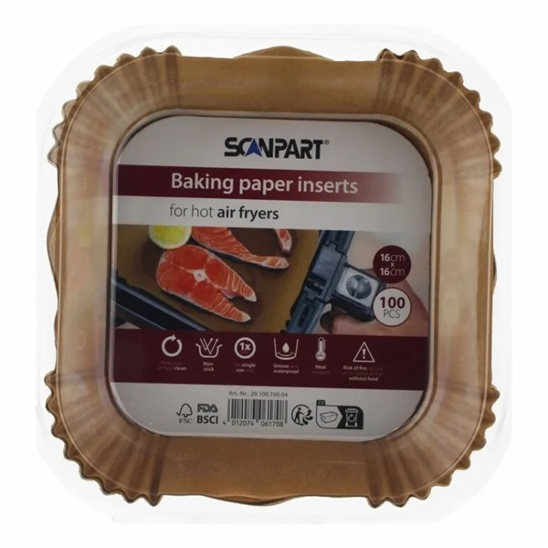 ScanPart papír na pečení pr.16cm 100ks