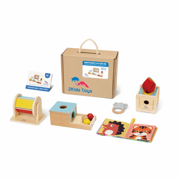 2Kids Toys Montessori set hraček pro nejmenší 5m+