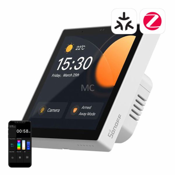 Sonoff NPanel Pro nástěnný vypínač (bílý)