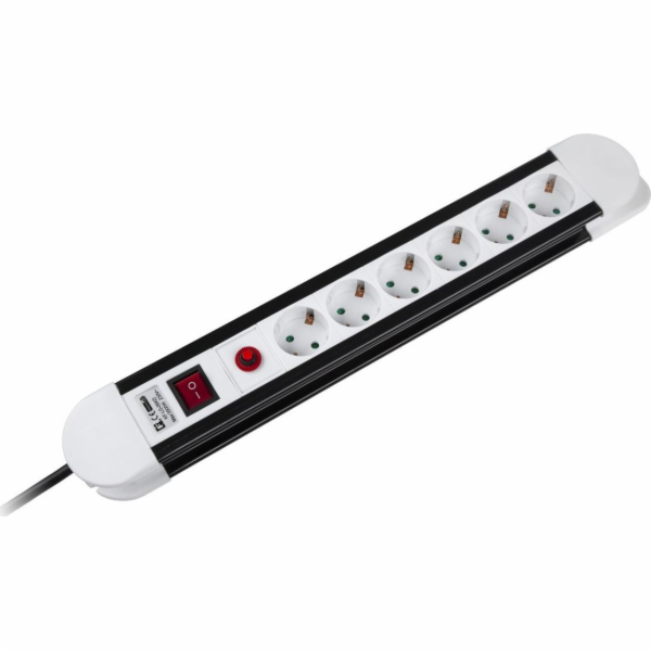 Power Strip of Rebel Urzes 6 m White and White (URZ3069-5B)