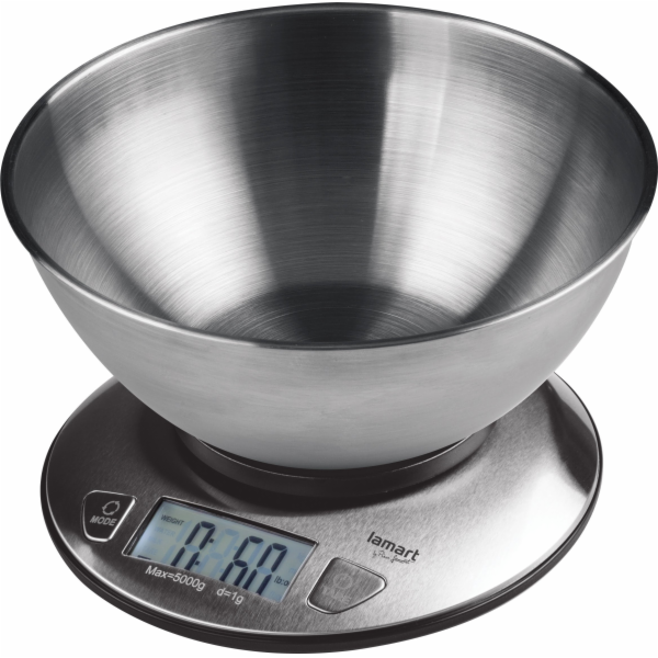 Lamart LT7070 Kuchyňská váha s miskou JUST 5 kg