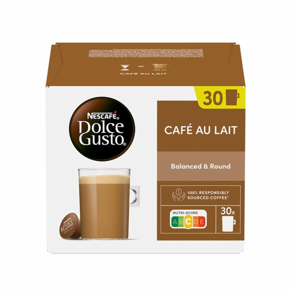 Nescafé Dolce Gusto CAFE AU LAIT 30Cap