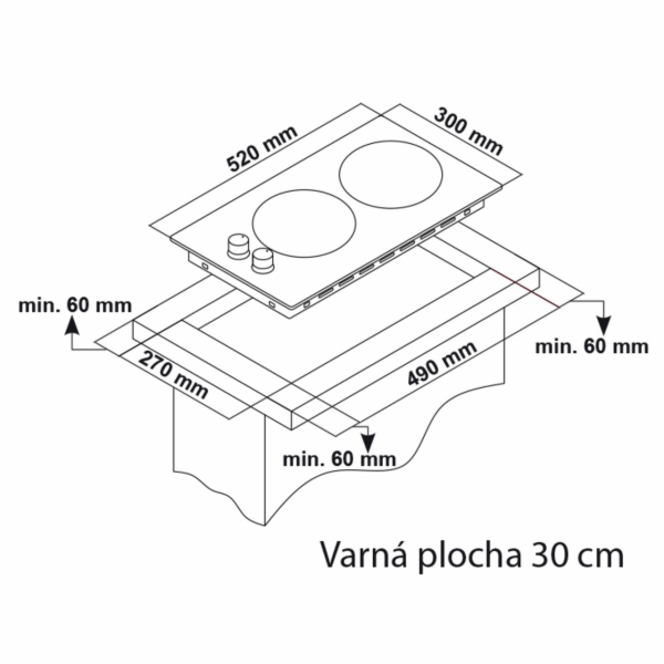 Plynová deska Guzzanti GZ 8201
