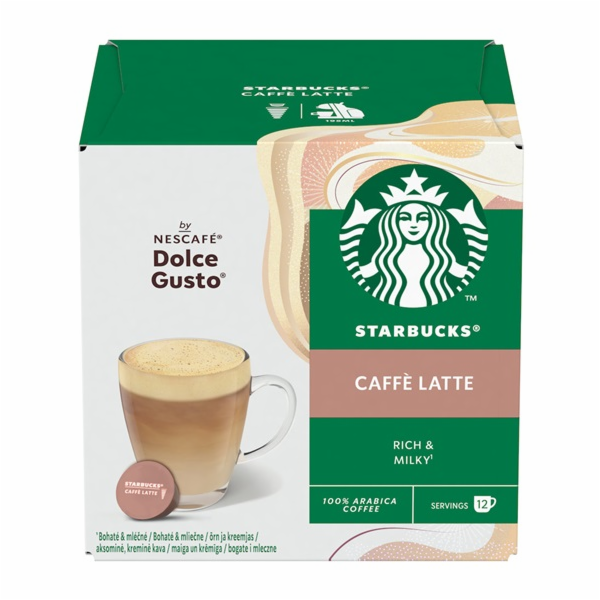 STARBUCKS Caffe Latte 12cap