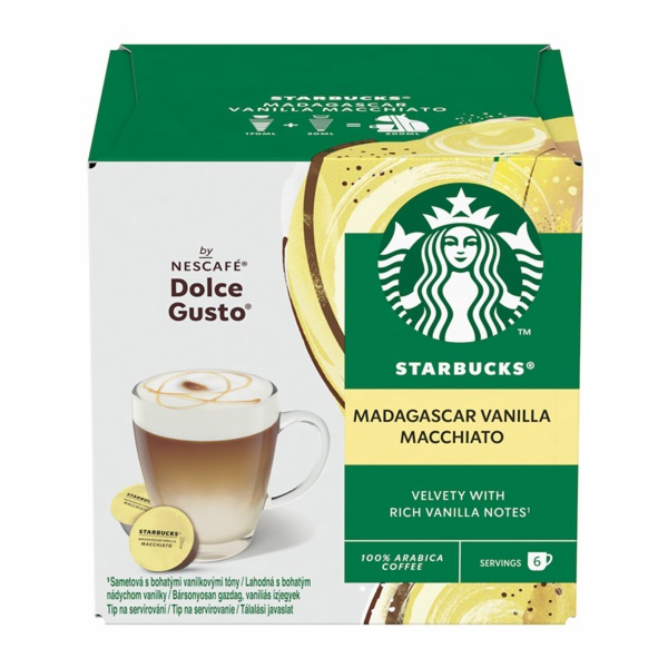 Starbucks Madagask Van. Latte Macc 12cap