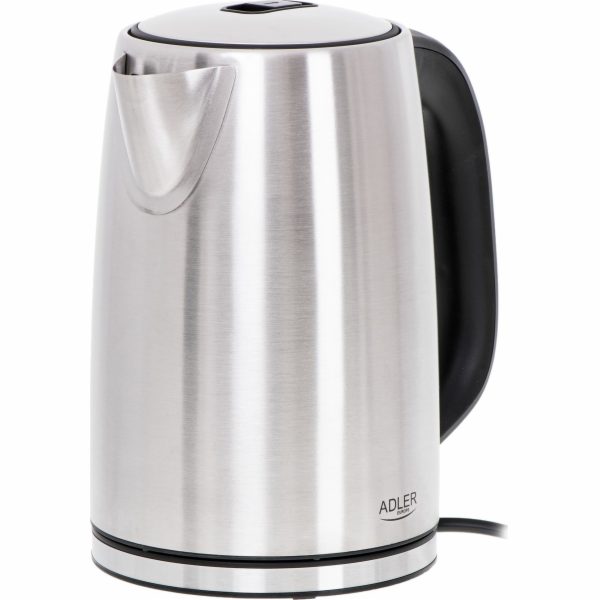 Adler AD 1340 elektrická konvice 1,7 l 2200 W Černá, Stří...
