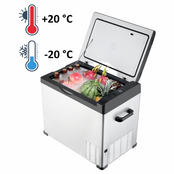 Guzzanti GZ 47 - přenosná kompresorová chladnička a mrazn...