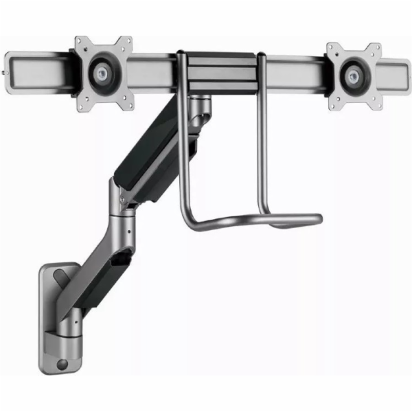 Gembird nástěnný držák pro 2 monitory 17-32 palců, 8kg