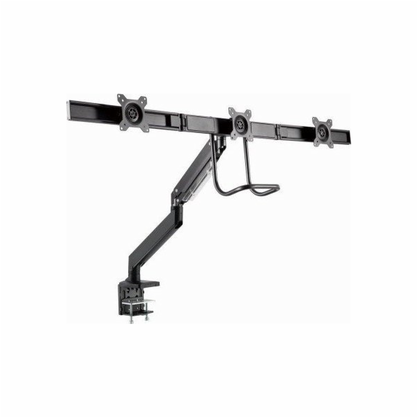 Gembird Nastavitelné rameno pro 3 monitory 17 - 27 palců,...