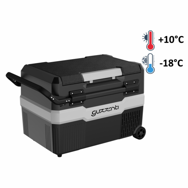 Guzzanti GZ 45D - přenosná duální kompresorová chladnička...