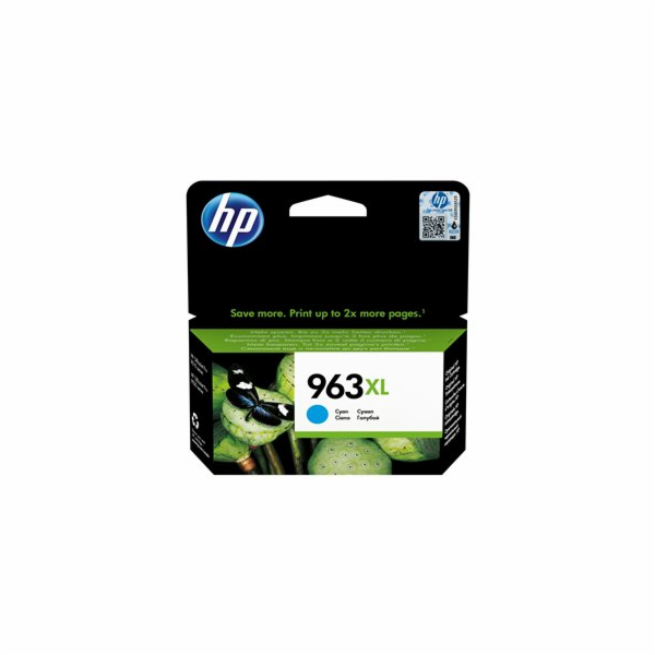 HP 963XL - 22.77 ml - Vysoká výtěžnost - azurová - origin...