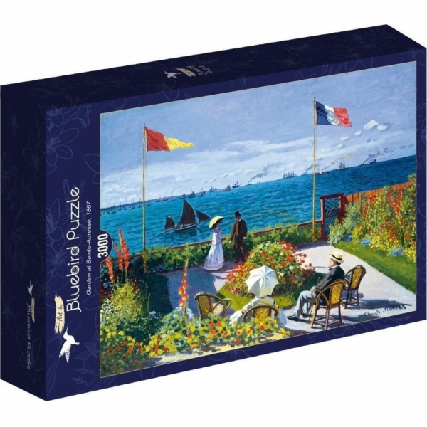 Bluebird Puzzle Puzzle 3000 Terasa s výhledem do zahrady,...