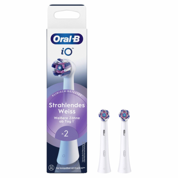 Braun Braun Oral-B iO Radiant White 2-balení, hlavice kar...
