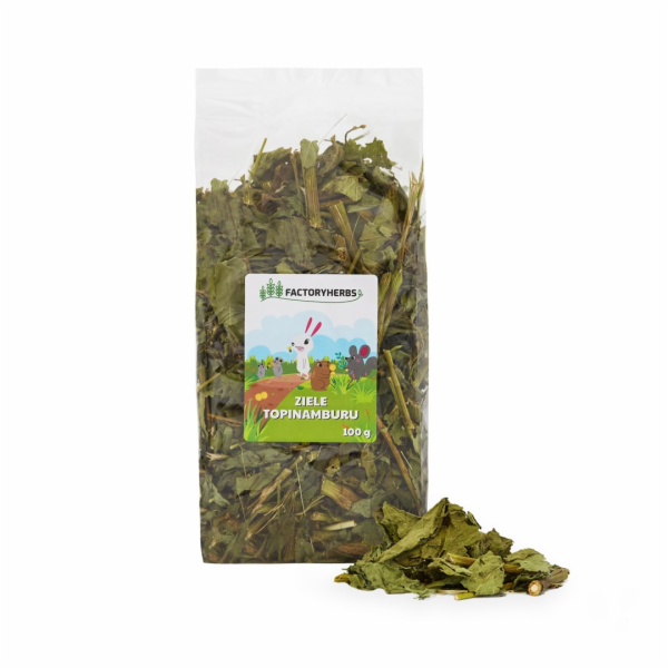 FACTORYHERBS Nať topinamburu - pochoutka pro hlodavce a k...