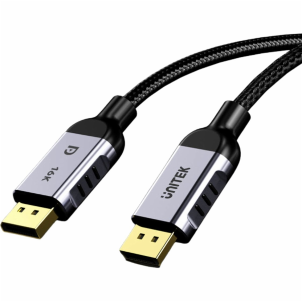 UNITEK C1626GY01-3M DisplayPort 2.1 Černá