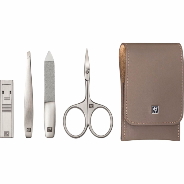 Zwilling Maniküre Pediküre Set 4tlg. mit Kompakt-Nagelkni...