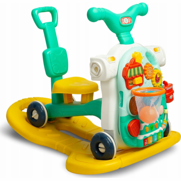 Toyz MULTIFUNKČNÍ CHODÍTKO 5V1 TYRKYSOVÉ