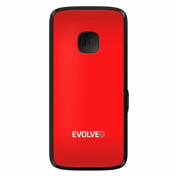 EVOLVEO Mobilní telefon pro seniory EasyPhone ID, červená
