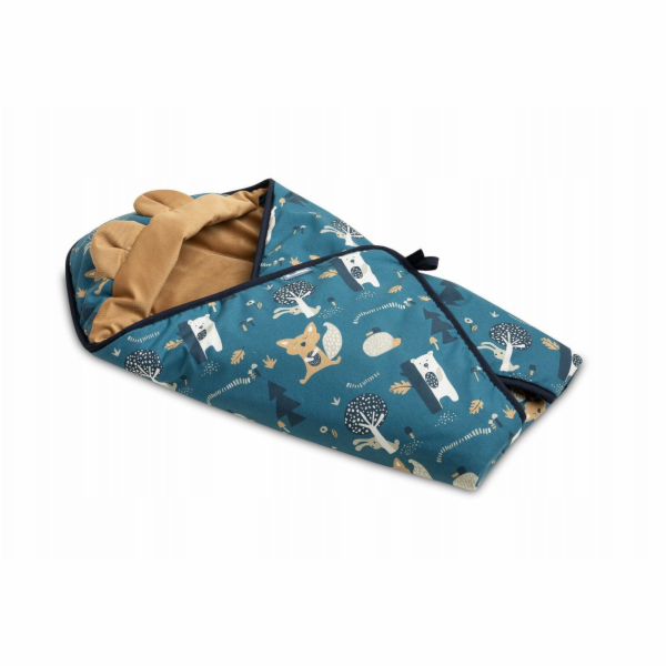 Sensillo VELVET BEAR POTAH SEDADLA, KARAMEL 7045/1083