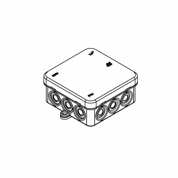 Instalační krabice F12, IP 55   FT3052CZ