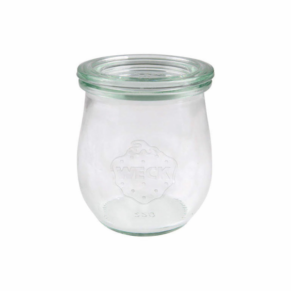 sklenice+víč.220ml (d60)WECK Mini Tulpe-1ks