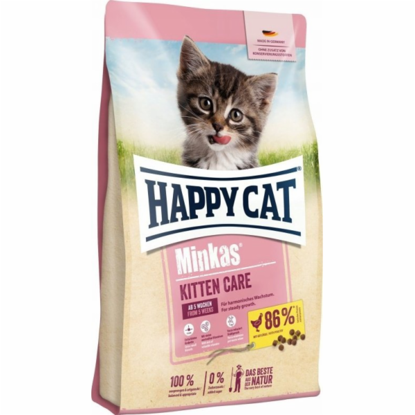 Happy Cat Minkas Kitten Care, drůbež, 500 g