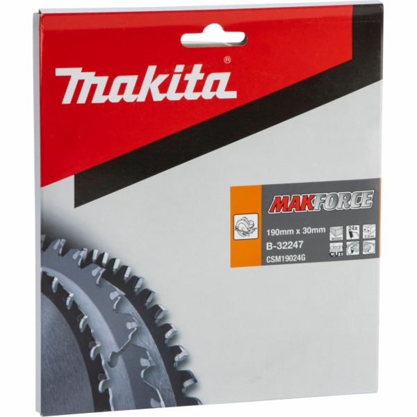 Makita MAKFORCE Sägeblatt 190x30x24Z
