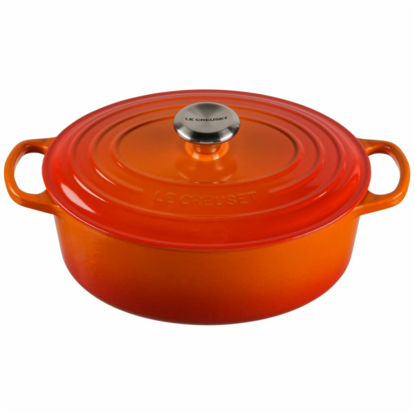 Le Creuset Signature Bräter oval 27 cm ofenrot