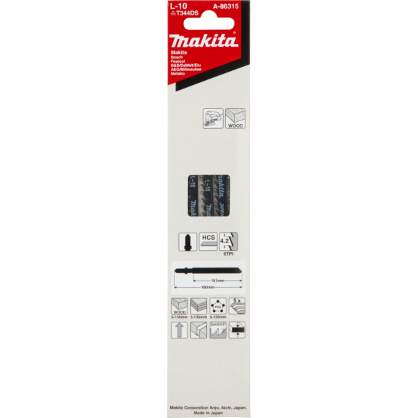 Makita Stichsägeblatt L-10