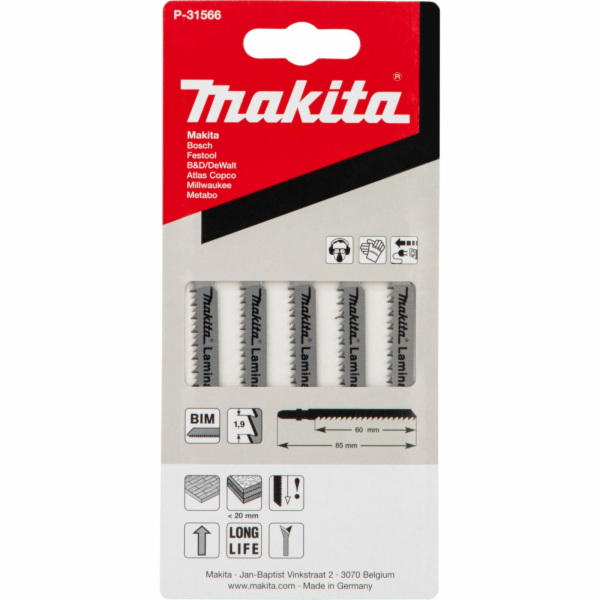 Makita Stichsägeblatt HC19RBI