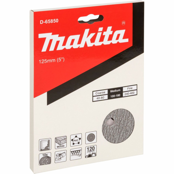 Makita Schleifpap. Kl. 125mm K120(10)