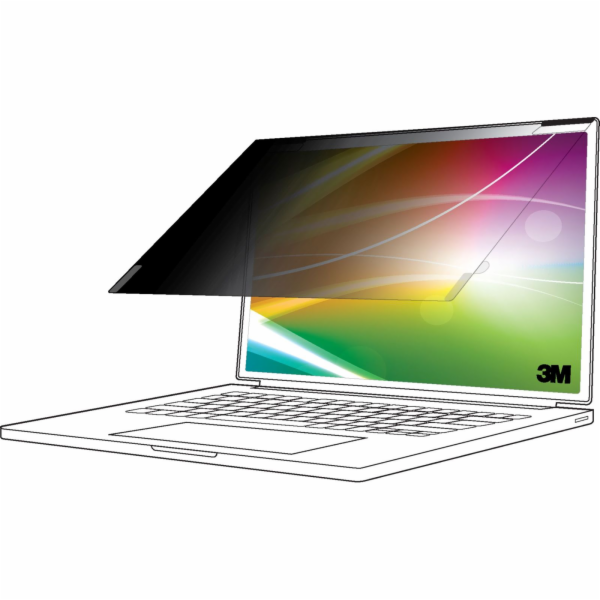 3M BP156W1E Blickschutzf. 16:10 15,6  Bright Screen für L...