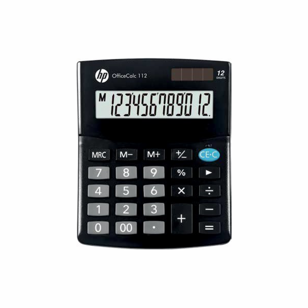 Kancelářská kalkulačka HP-OC 112/INT BX černá