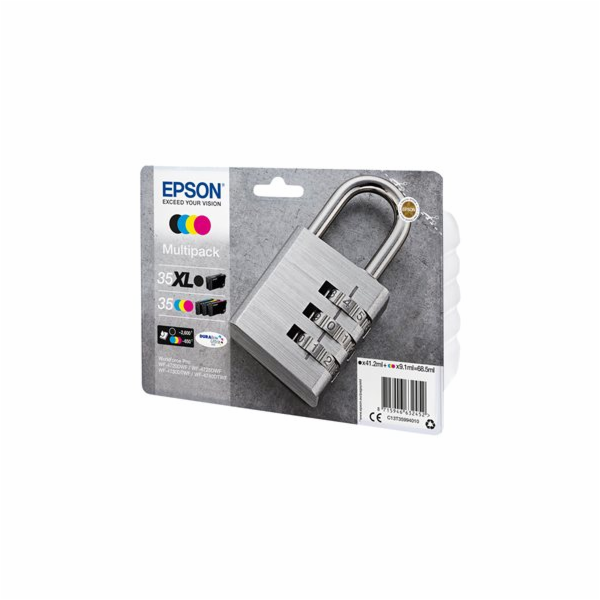 Epson 35XL Multipack - 4-balení - XL - černá, žlutá, azur...
