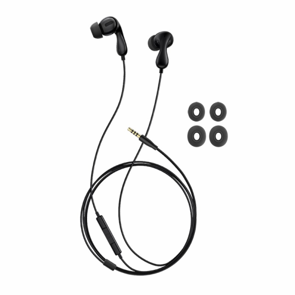 Baseus Encok HZ20 Sluchátka s mikrofonem Kabel Do ucha Ho...