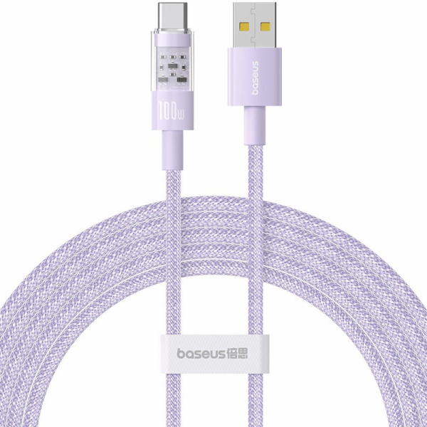 Baseus Gem Rychlonabíjecí kabel USB A na USB C 2 m 100 W ...