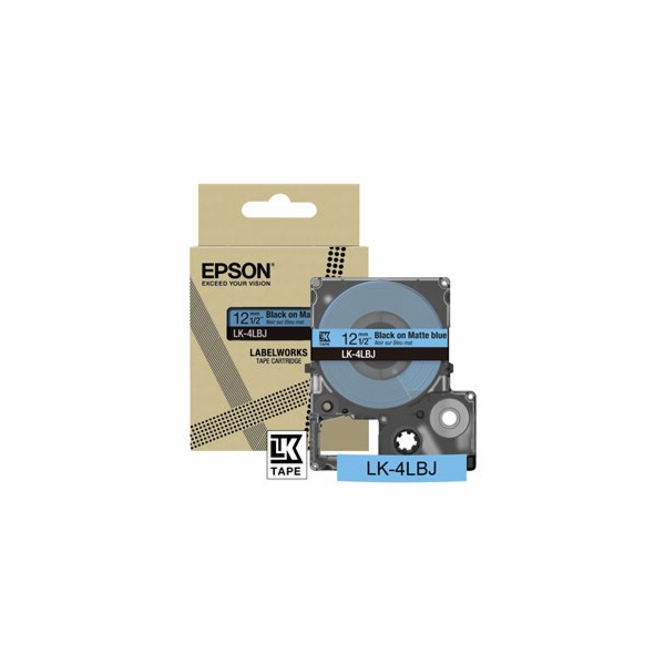 Epson LabelWorks LK-4LBJ - Černá na matné modré - Role (1...