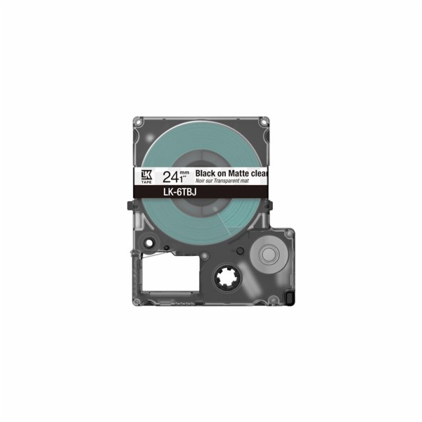 Epson LabelWorks LK-6TBJ - Černá na matné průhledné - Rol...