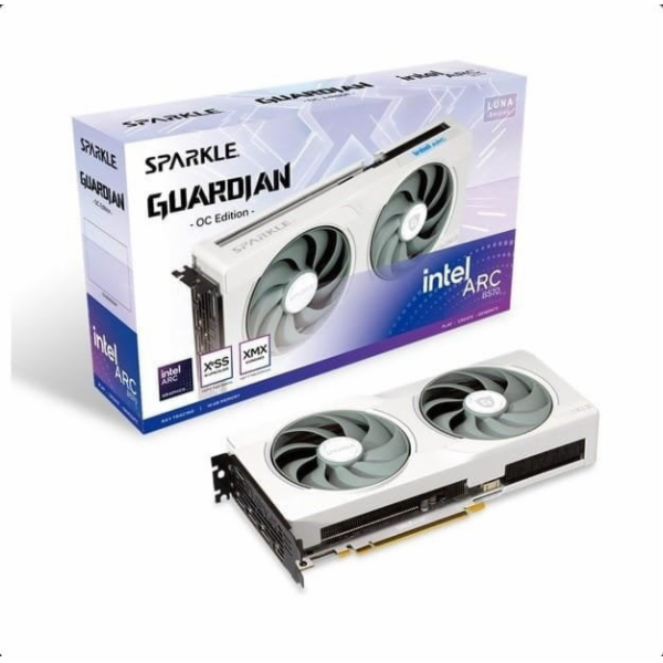 SPARKLE Intel Arc B570 GUARDIAN Luna - OC Edition - grafi...