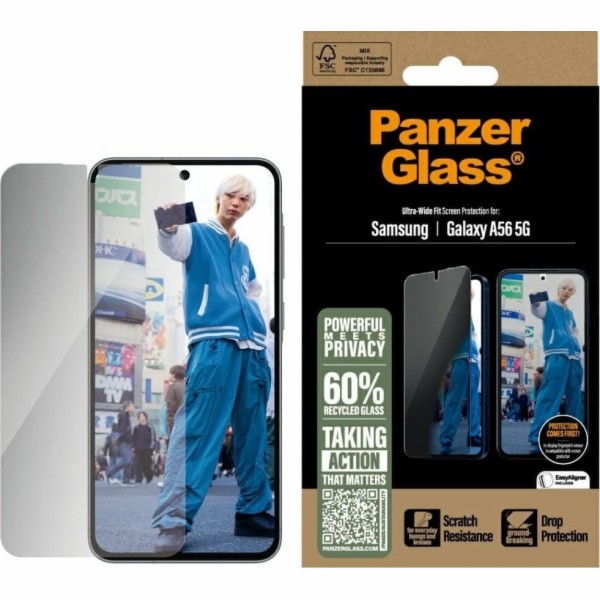 PGPrivacy SAM new A55 5G Ultra, PanzerGlass(R) Privacy Sa...
