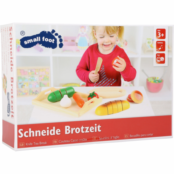 small foot Dřevěná krájecí svačinka
