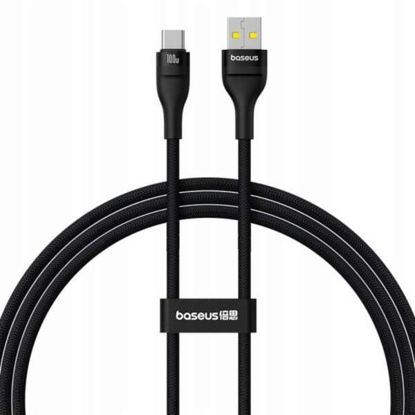 Baseus Flash 2 Rychlonabíjecí kabel USB A na USB C 1 m 10...