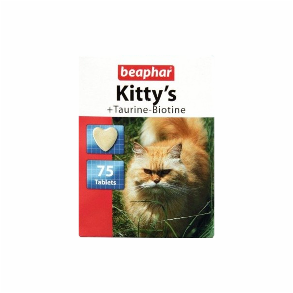 Beaphar Kitty s + Taurine-Biotine Kočka Tableta
