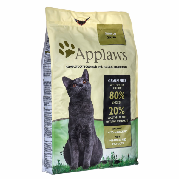 APPLAWS Senior Chicken - suché krmivo pro kočky - 7,5kg
