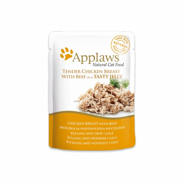 APPLAWS Chicken Breast with Beef in Jelly - mokré krmivo ...