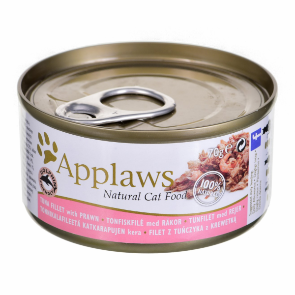 APPLAWS Tuna fillet with prawn in broth - mokré krmivo pr...