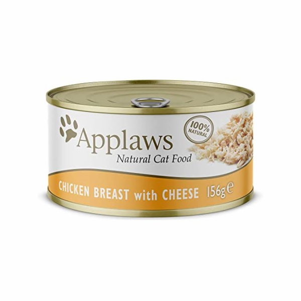 APPLAWS Chicken breast and cheese in broth - mokré krmivo...