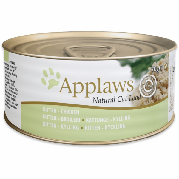 APPLAWS Kitten Chicken in jelly - mokré krmivo pro kočky ...