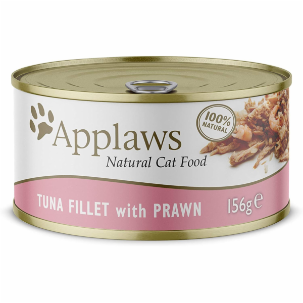 APPLAWS Natural Cat Food Tuna fillet with prawn - mokré k...
